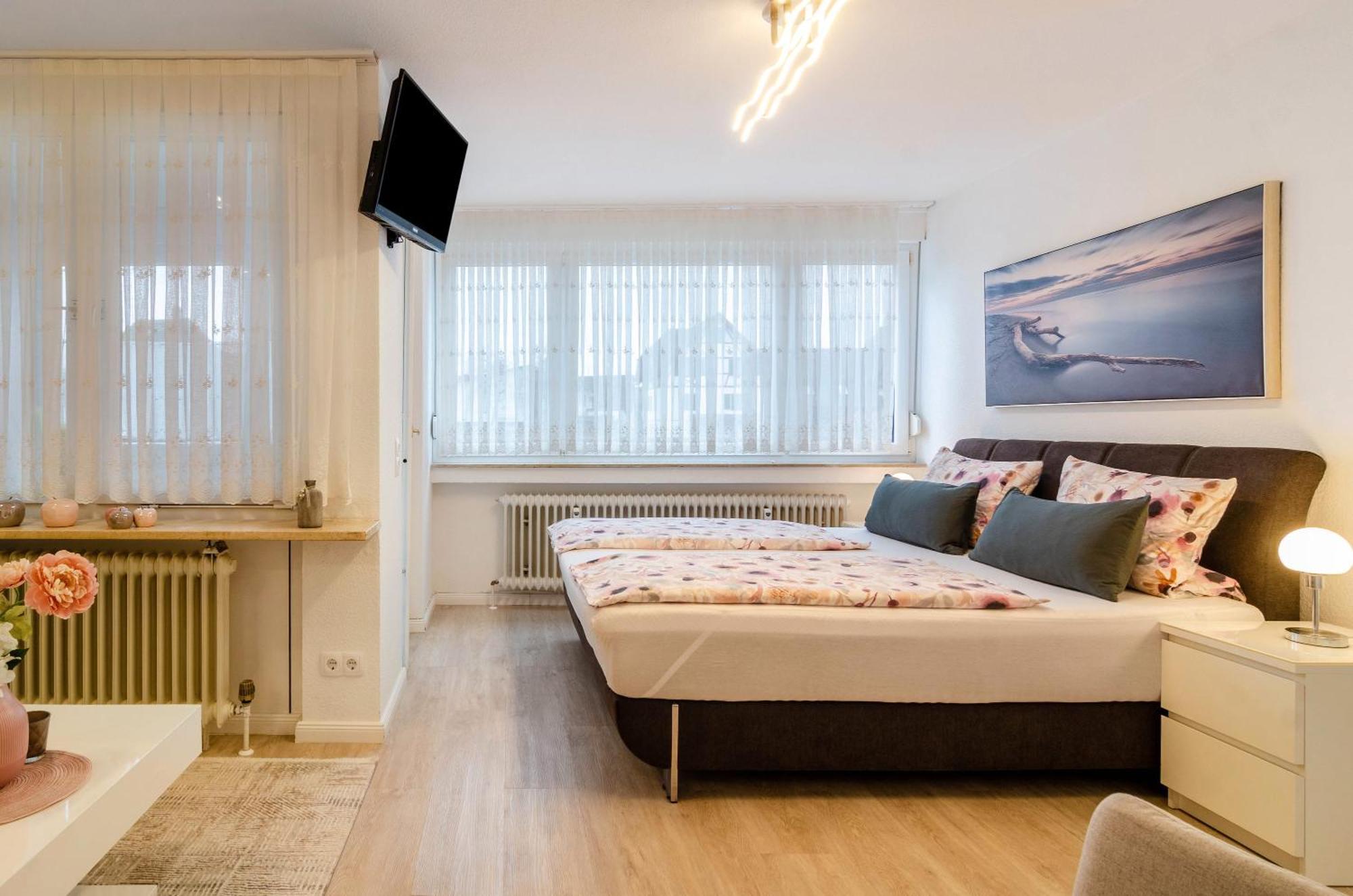 Ferienwohnung Am Weiher Meersburg Dış mekan fotoğraf
